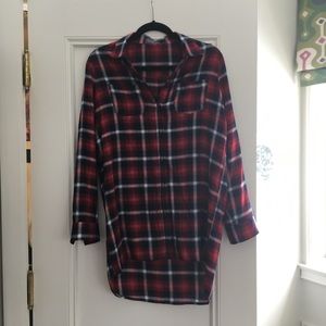 Flannel dress